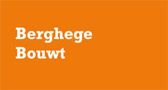 Desktop Screenshot of berghege.nl